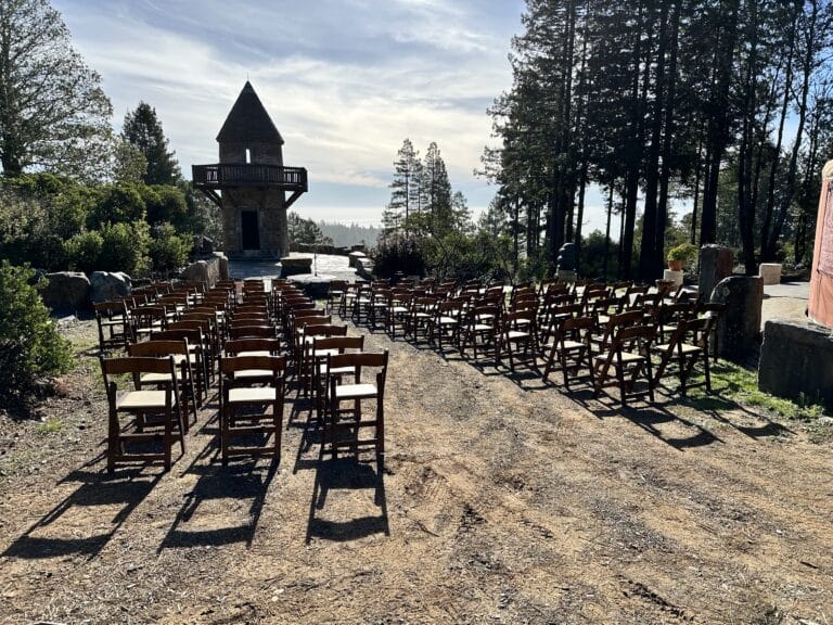 wedding venue in Mendocino